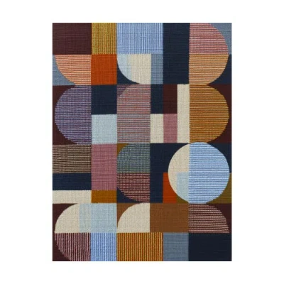 Forma Art Studio Woven Perspectives No. 18 Geometric Abstract Art Print In Multi