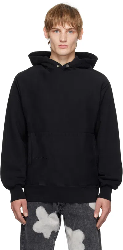 Forma Black Oversize Hoodie In 010 Black