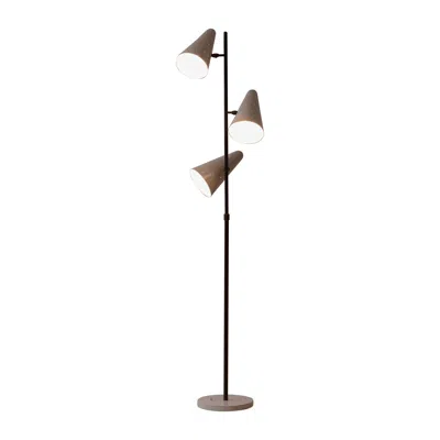 Pre-owned Forma Brazil Mid-century Modern Floor Lamp Attributed To Martin Eisler & Carlo Hauner, 1950s In Transparent