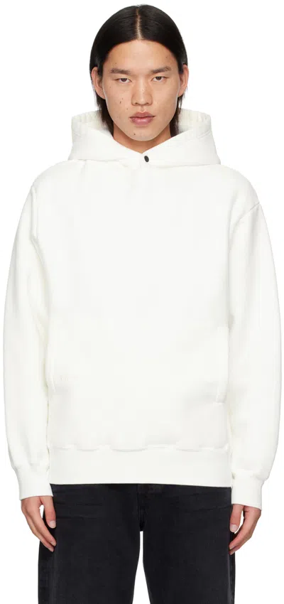 Forma White Classic Hoodie In Ecru