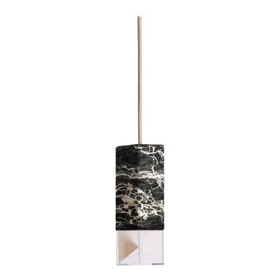 Pre-owned Formaminima Black Marble Lamp One Color Edition By