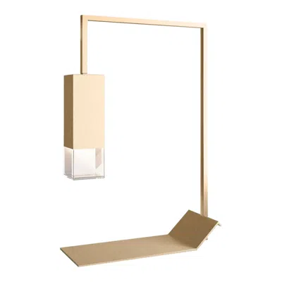 Pre-owned Formaminima Brass Table Lamp Two Collection By  In Sand