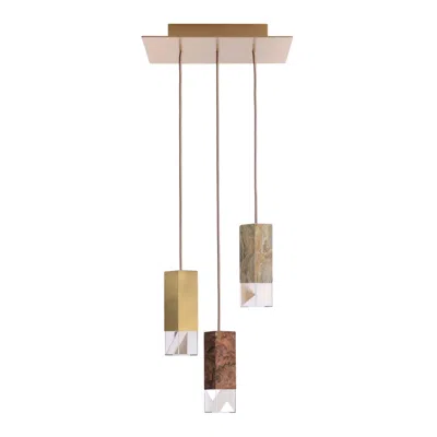 Pre-owned Formaminima Lamp One Collection Chandelier 02 By  In Brown