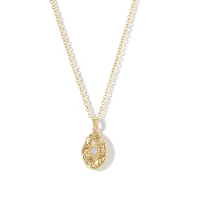 Formation Co. Jewellery Women's Gold Eros Opal Necklace