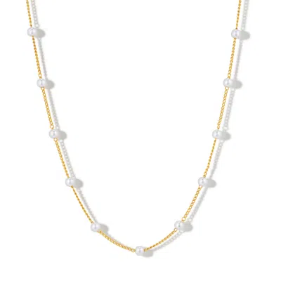 Formation Co. Jewellery Women's Gold Gaia Pearl Chain Necklace