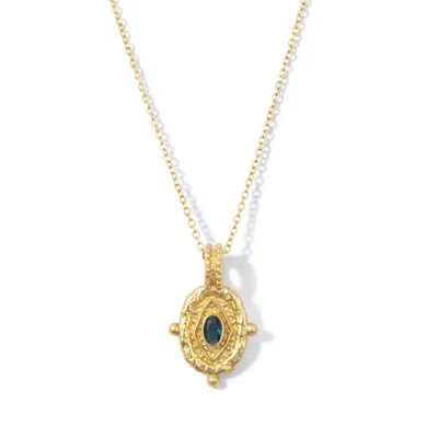 Formation Co. Jewellery Women's Gold Indus Sapphire Necklace