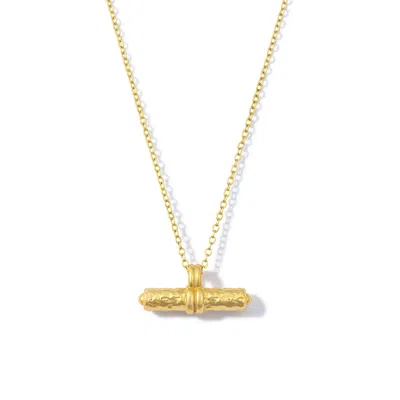 Formation Co. Jewellery Women's Gold Margot T-bar Necklace