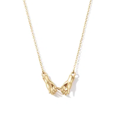 Formation Co. Jewellery Women's Gold Unita Pinky Promise Necklace