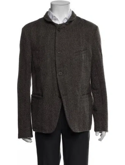 Pre-owned Forme 3'3204322896 Virgin Wool Sport Coat In Brown