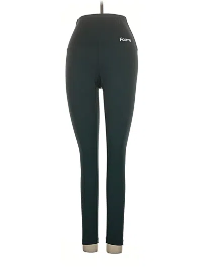 Pre-owned Forme Active Pants In Green