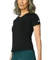 Forme Core V For Posture & Back Support Tee In Black