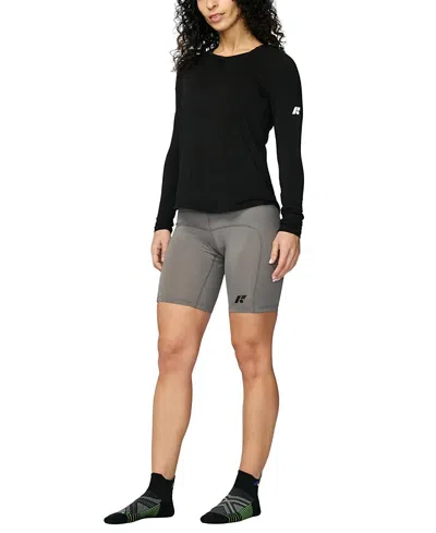 Forme Core V-neck Long Sleeve In Black