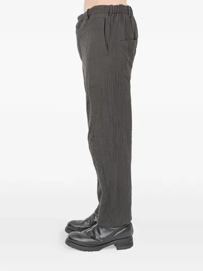 Forme D'expression Button-fastening Trousers In Gray