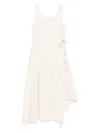Forme D'expression Cotton Dress In Neutrals