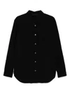 Forme D'expression Cotton Shirt In Black