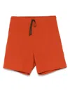 Forme D'expression Cotton Shorts In Orange