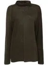 Forme D'expression High Neck Pullover In Green