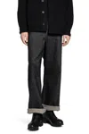 Forme D'expression Man Black Jeans In Black