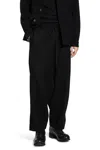 Forme D'expression Man Black Trousers In Black
