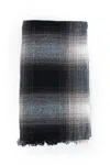 Forme D'expression Man Multicolor Scarves In Gray