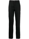 Forme D'expression Four-pocket Straight Trousers In Black
