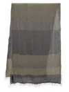 Forme D'expression Musa Striped Scarf In Green