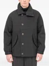 Forme D'expression Padded Bomber Jacket In Black