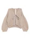 Forme D'expression Rounded Cardigan In Neutral