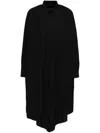 Forme D'expression Shirt Dress In Black
