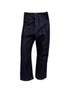 Forme D'expression Skew Five-pocket Jeans In Blue