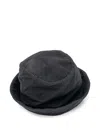 Forme D'expression Skewed Derby 3.0 Hat In Black