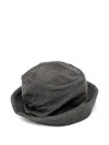 Forme D'expression Skewed Derby 3.0 Hat In Gray
