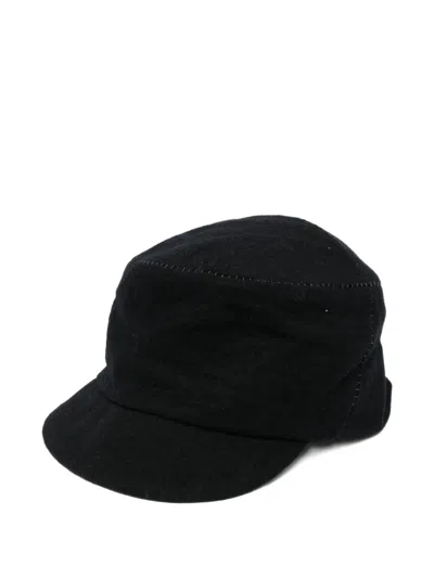 Forme D'expression Stitched Hat In Black
