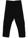 Forme D'expression Tapered Trousers In Schwarz