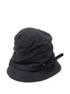 Forme D'expression Tonal-stitching Bucket Hat In Blue