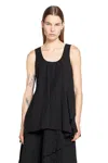 Forme D'expression Top A Fazzoletto In Black