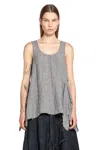 Forme D'expression Top A Fazzoletto In Grey