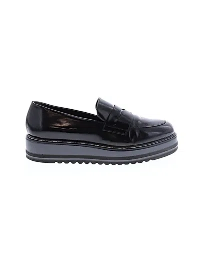 Pre-owned Formentini Flats In Black