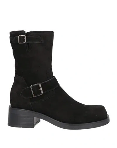 Formentini Woman Ankle Boots Black Size 5 Calfskin