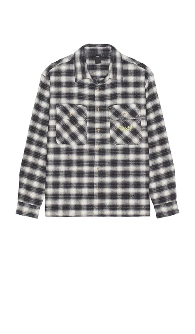 Former Manners Plaid Long Sleeve Shirt In Black
