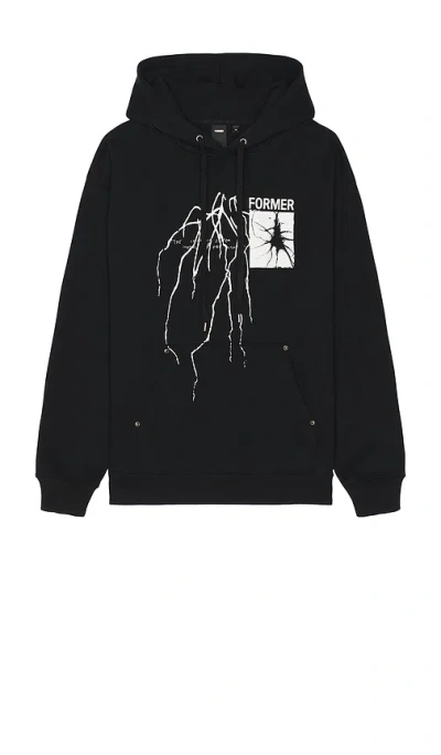 Former Scrawl Hoodie In 黑色