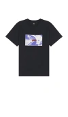 Former Stray T-shirt In Washed Black