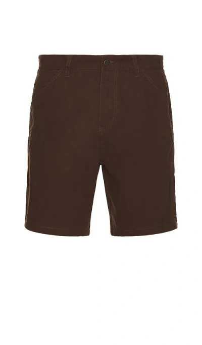 Former Vt Distend Carpenter Shorts In Chocolate