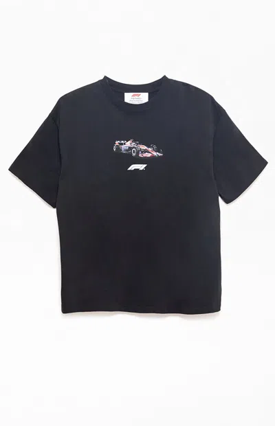 Formula 1 F1 Men's X Pacsun Black Road To Freedom T-shirt In Blue