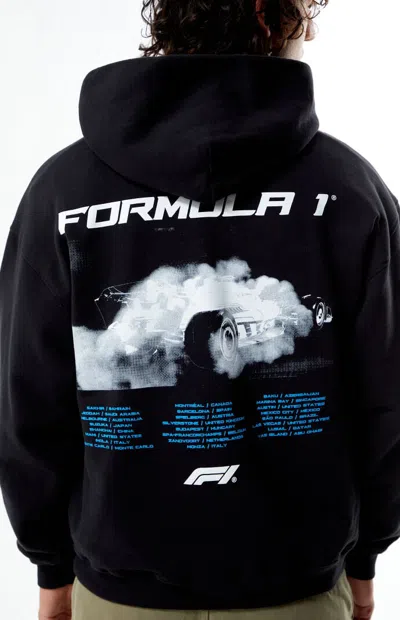 Formula 1 F1 Men's X Pacsun Burnout Hoodie In Black
