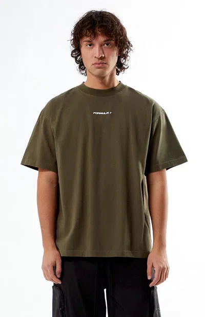 Formula 1 F1 Men's X Pacsun Burnout T-shirt In Green
