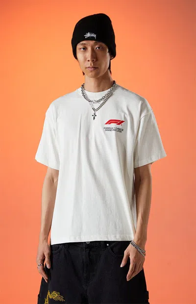 Formula 1 F1 Men's X Pacsun Chinese Grand Prix Shanghai Takeover T-shirt In White