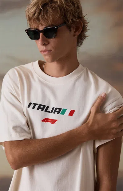 Formula 1 F1 Men's X Pacsun Italia T-shirt In Cream