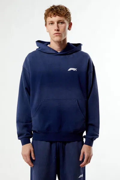Formula 1 F1 Men's X Pacsun Las Vegas Washed Blue Logo Hoodie