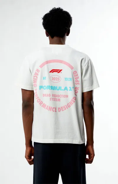 Formula 1 F1 Men's X Pacsun Miami Racing Performance T-shirt In White